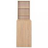 tölgyszínű bárasztal szekrénnyel 115 x 59 x 200 cm