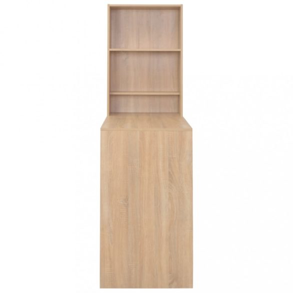 tölgyszínű bárasztal szekrénnyel 115 x 59 x 200 cm