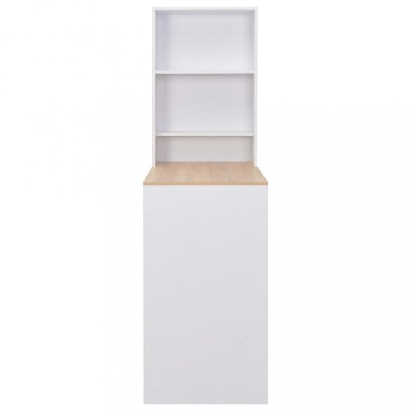 fehér bárasztal szekrénnyel 115 x 59 x 200 cm