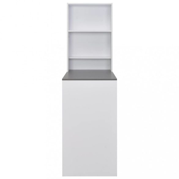 fehér bárasztal szekrénnyel 115 x 59 x 200 cm