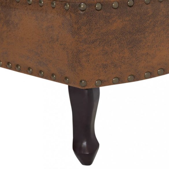 barna művelúr dívány