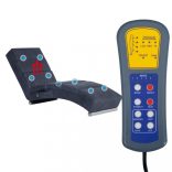 szürke masszázsfunkciós művelúr dívány