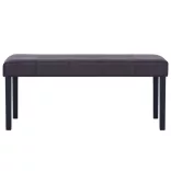 barna műbőr pad 106 cm