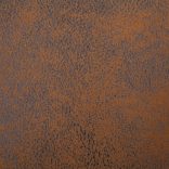 barna művelúr pad tárolórekesszel 116 cm