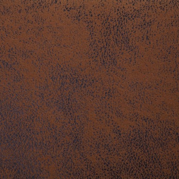 barna művelúr pad tárolórekesszel 116 cm