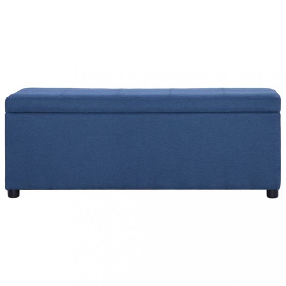 kék poliészter pad tárolórekesszel 116 cm