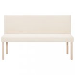 krémszínű poliészter pad 139,5 cm