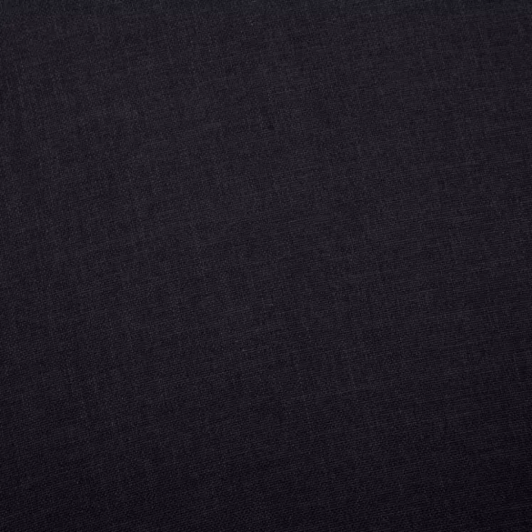 2-személyes fekete szövetkanapé