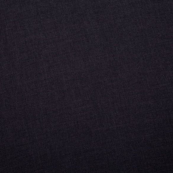 3-személyes fekete szövetkanapé