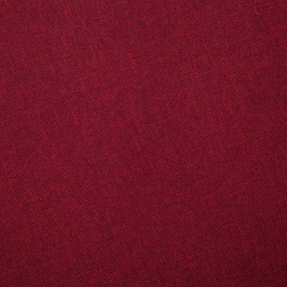 2-személyes bordó szövetkanapé