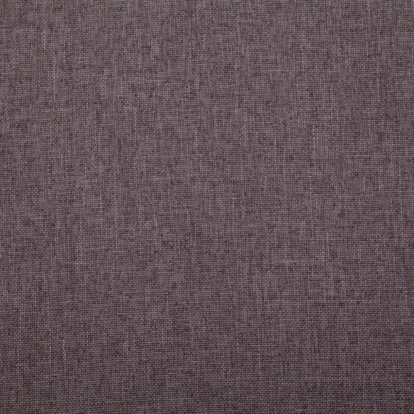 3-személyes szürkésbarna szövetkanapé