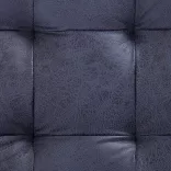 szürke művelúr tárolózsámoly 87,5 cm