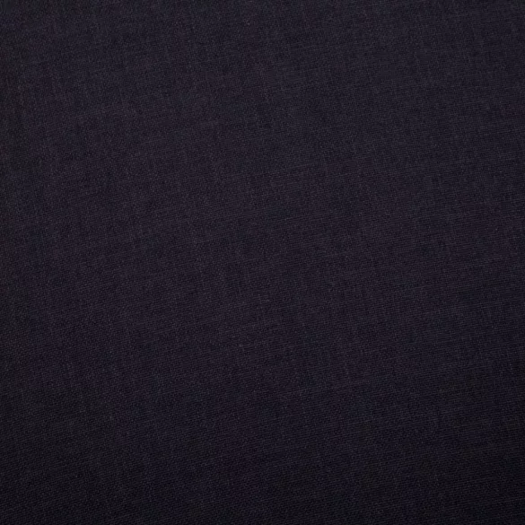 3-személyes fekete szövetkanapé