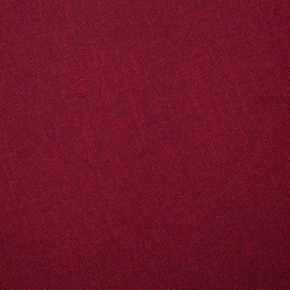 2-személyes bordó szövetkanapé