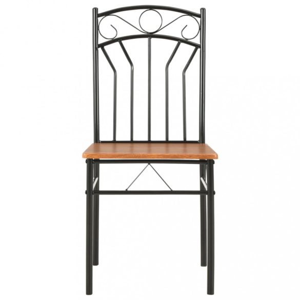 6 db barna MDF étkezőszék