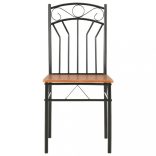 2 db barna MDF étkezőszék