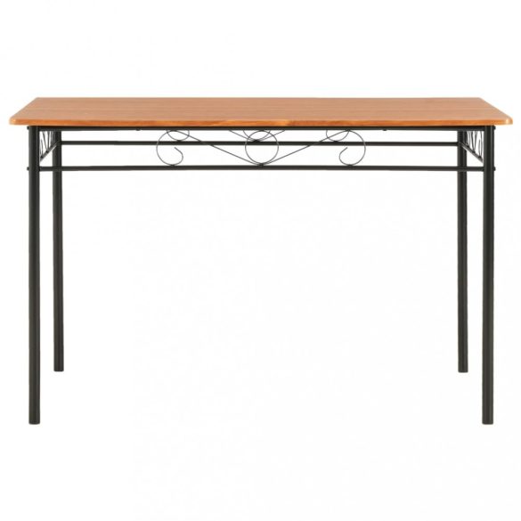 barna MDF étkezőasztal 120 x 70 x 75 cm
