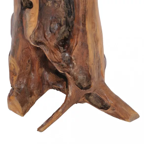 tömör tíkfa dohányzóasztal 40 x 40 cm