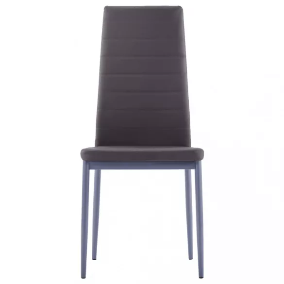 5 darabos szürke étkezőgarnitúra