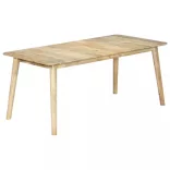 tömör mangófa étkezőasztal 180 x 90 x 76 cm