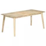 tömör mangófa étkezőasztal 180 x 90 x 76 cm