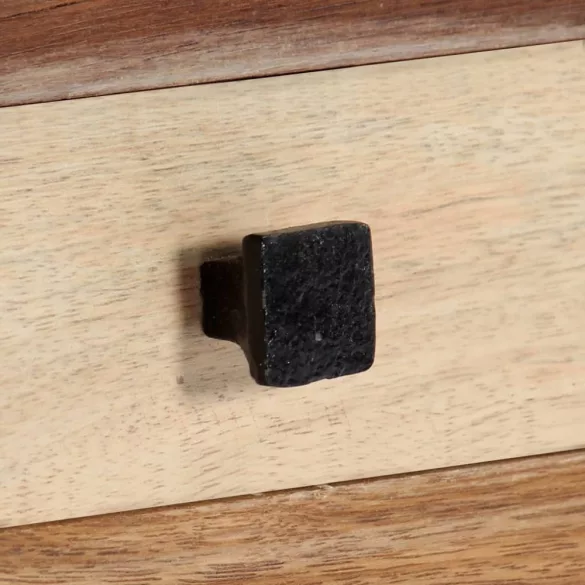 tömör újrahasznosított fa TV-szekrény 120 x 30 x 40 cm