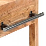 tömör akácfa zsúrkocsi 58 x 58 x 89 cm