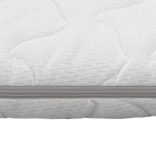 viszkoelasztikus memóriahabos matractakaró 90 x 200 x 6 cm