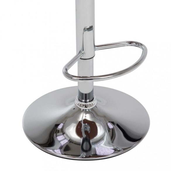 2 darab szürke hajlított fa és szövet bárszék