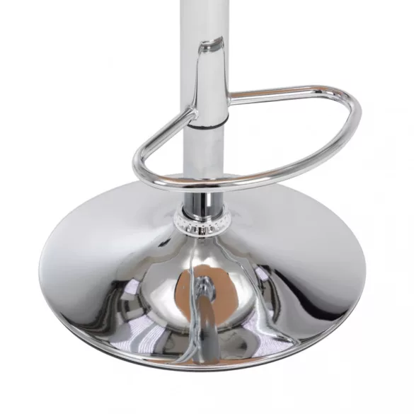 2 darab krémszínű hajlított fa és műbőr bárszék