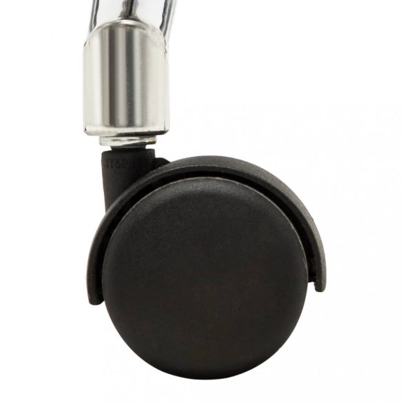 krémszínű hajlított fa és műbőr irodaszék