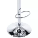 2 db sötétszürke szövet és hajlított fa bárszék