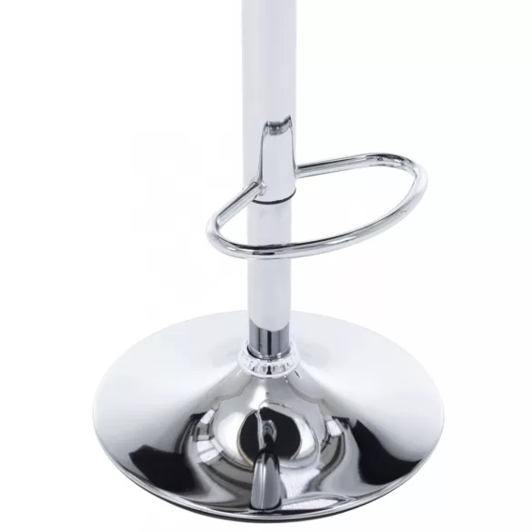 2 db sötétszürke szövet és hajlított fa bárszék