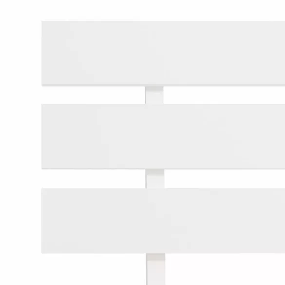 fehér tömör fenyőfa ágy matrac nélkül 140 x 200 cm