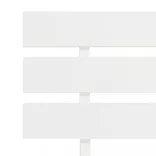 fehér tömör fenyőfa ágy matrac nélkül 160 x 200 cm