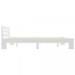 fehér tömör fenyőfa ágy matrac nélkül 180 x 200 cm