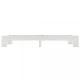 fehér tömör fenyőfa ágykeret 90 x 200 cm