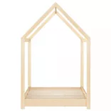 tömör fenyőfa gyerekágy-keret 70 x 140 cm