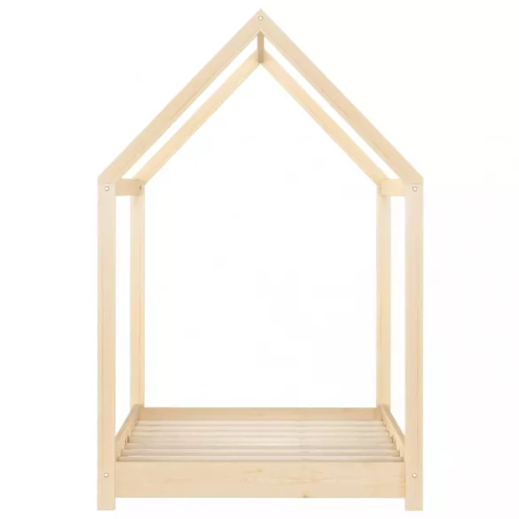 tömör fenyőfa gyerekágy-keret 70 x 140 cm