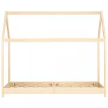 tömör fenyőfa gyerekágy-keret 80 x 160 cm