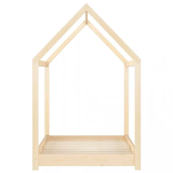 tömör fenyőfa gyerekágy-keret 80 x 160 cm