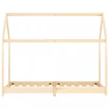 tömör fenyőfa gyerekágy-keret 90 x 200 cm