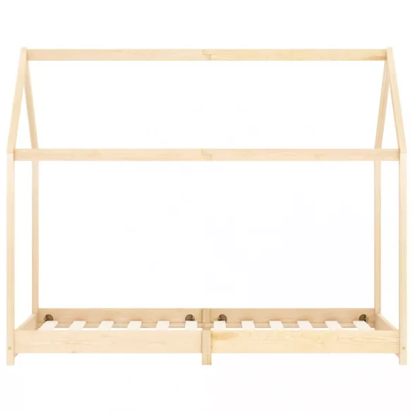 tömör fenyőfa gyerekágy-keret 90 x 200 cm