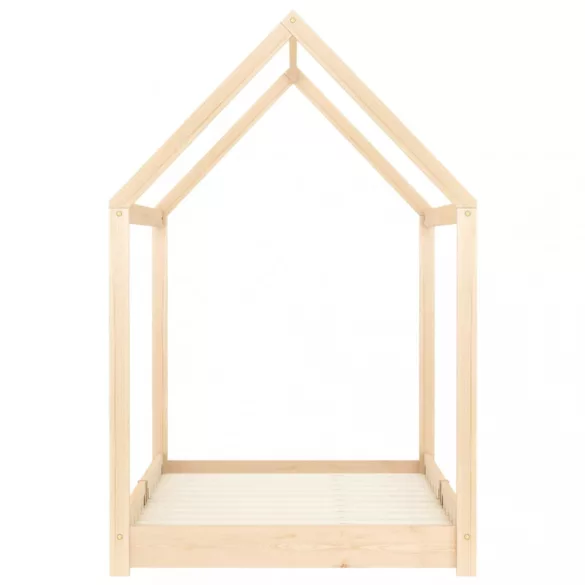 tömör fenyőfa gyerekágy-keret 90 x 200 cm