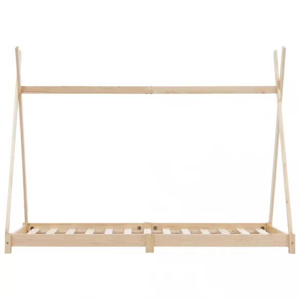 tömör fenyőfa gyerekágy-keret 90 x 200 cm