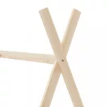 tömör fenyőfa gyerekágy-keret 90 x 200 cm