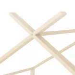 tömör fenyőfa gyerekágy-keret 70 x 140 cm