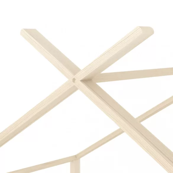 tömör fenyőfa gyerekágykeret 80 x 160 cm