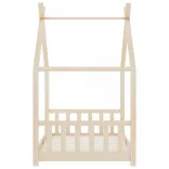 tömör fenyőfa gyerekágy-keret 90 x 200 cm