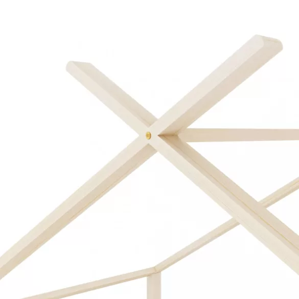 tömör fenyőfa gyerekágy-keret 90 x 200 cm